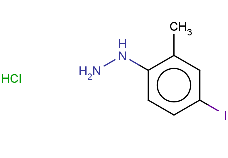 (4-iodo-2-methylphenyl)hydrazine hydrochloride