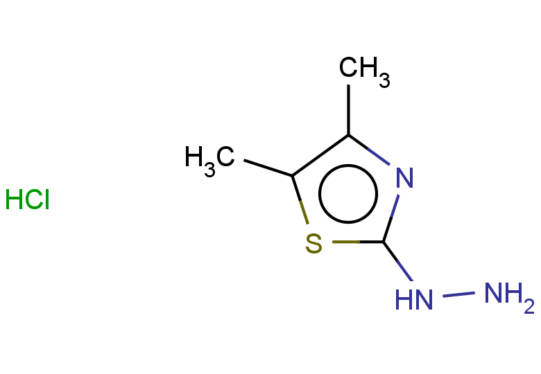 2-hydrazinyl-4,5-dimethyl-1,3-thiazole hydrochloride