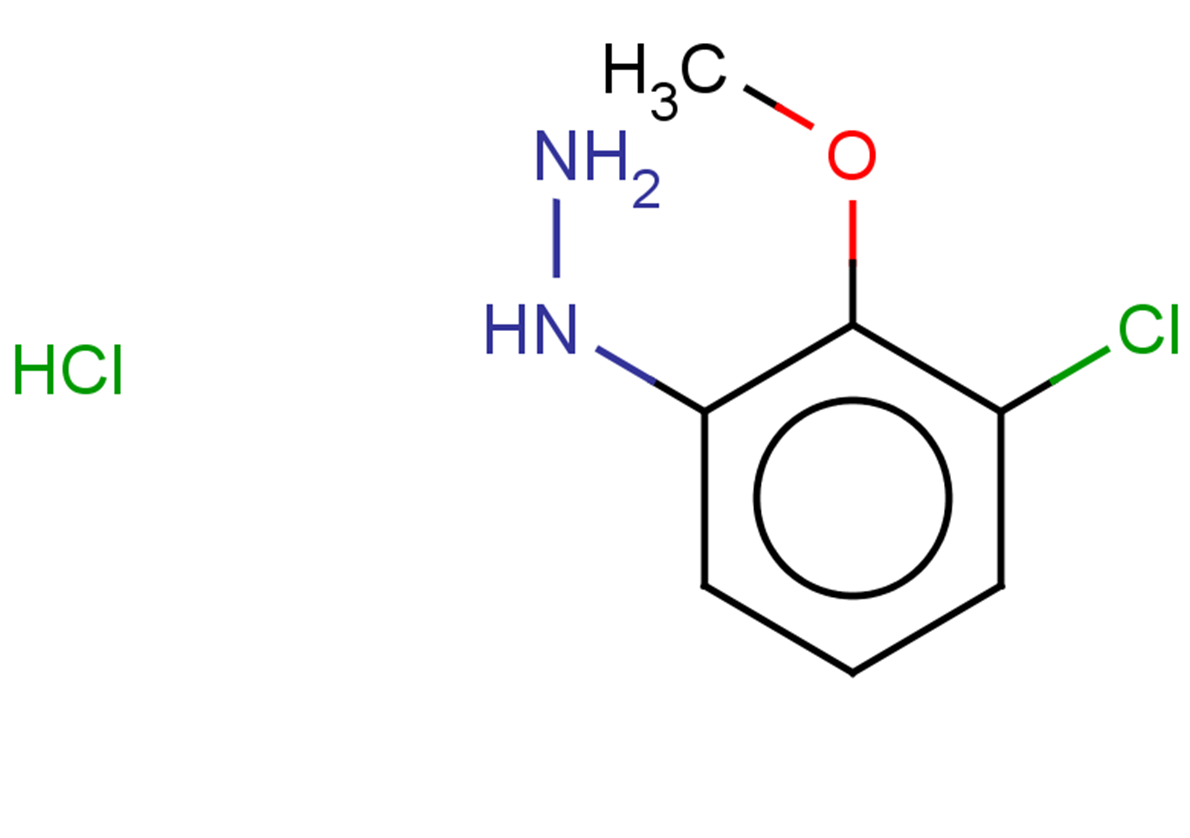 (3-chloro-2-methoxyphenyl)hydrazine hydrochloride