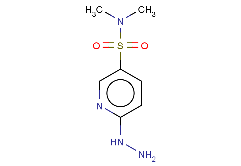 6-hydrazinyl-N,N-dimethylpyridine-3-sulfonamide