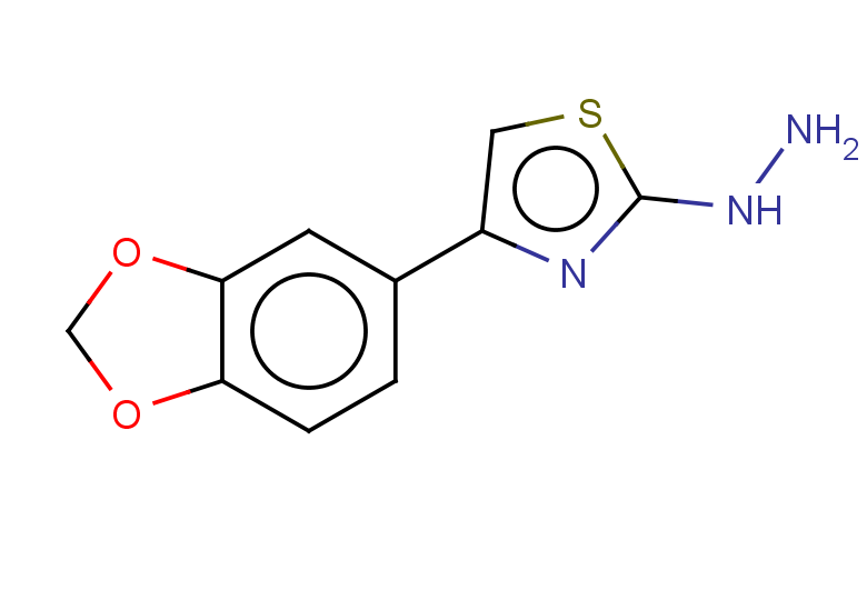 4-(1,3-dioxaindan-5-yl)-2-hydrazinyl-1,3-thiazole