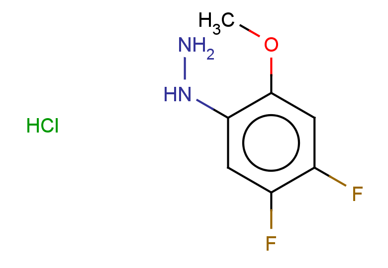 (4,5-difluoro-2-methoxyphenyl)hydrazine hydrochloride