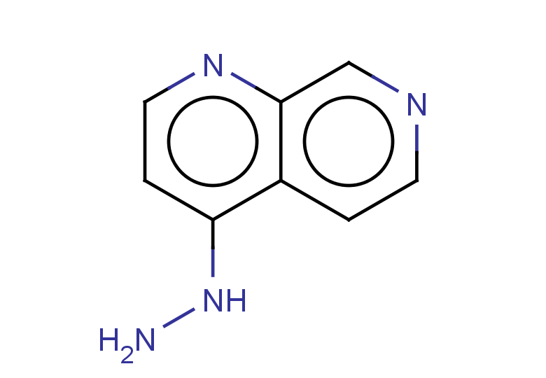 4-hydrazinyl-1,7-naphthyridine