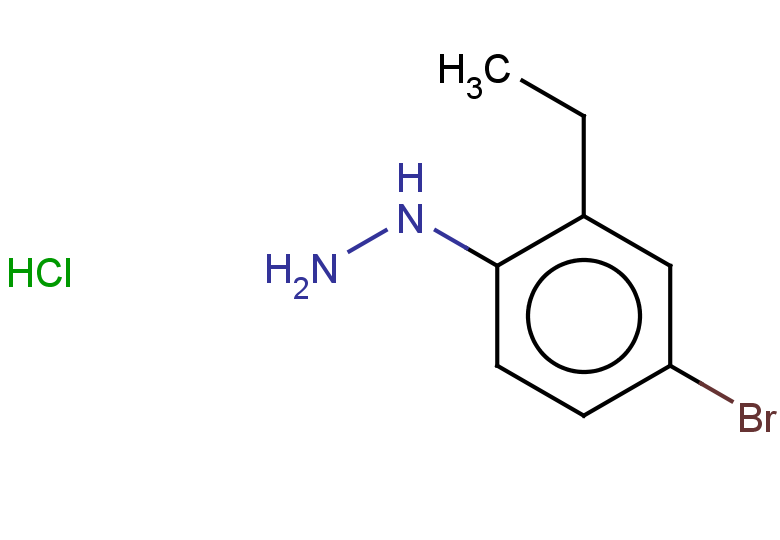 (4-bromo-2-ethylphenyl)hydrazine hydrochloride