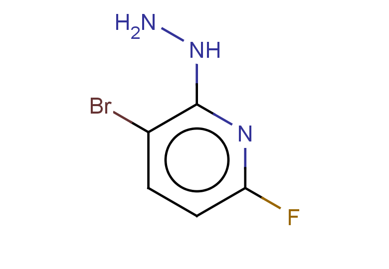 3-bromo-6-fluoro-2-hydrazinylpyridine