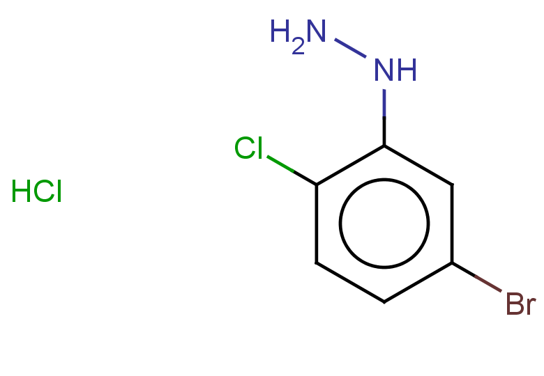 (5-bromo-2-chlorophenyl)hydrazine hydrochloride