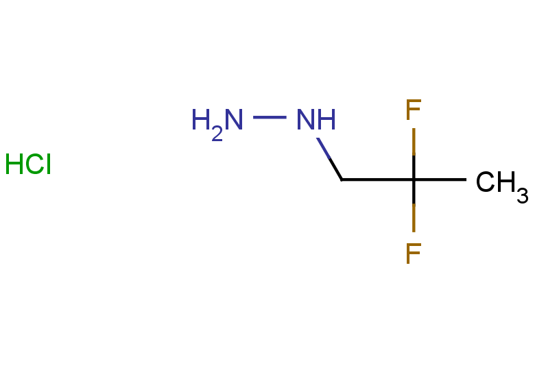 (2,2-difluoropropyl)hydrazine hydrochloride