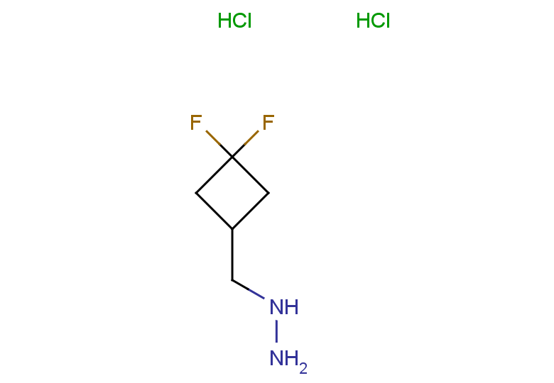 [(3,3-difluorocyclobutyl)methyl]hydrazine dihydrochloride
