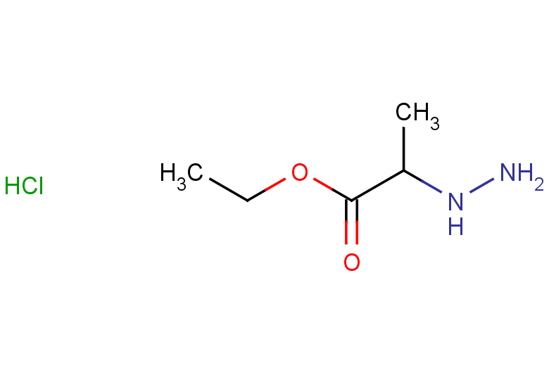 ethyl 2-hydrazinylpropanoate hydrochloride