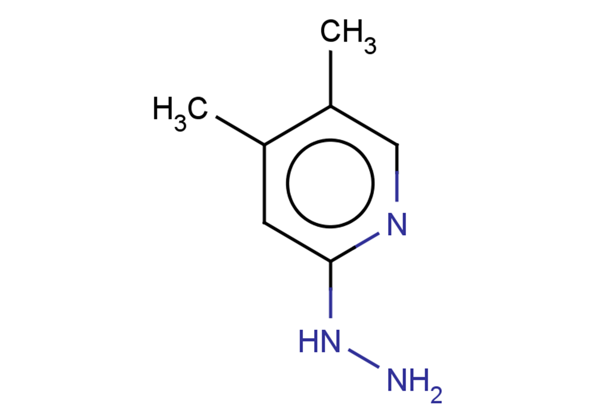 2-hydrazinyl-4,5-dimethylpyridine