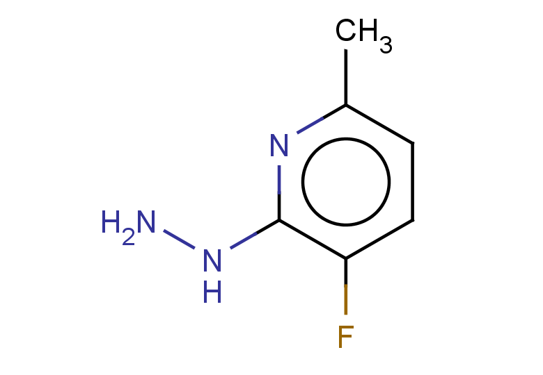 3-fluoro-2-hydrazinyl-6-methylpyridine