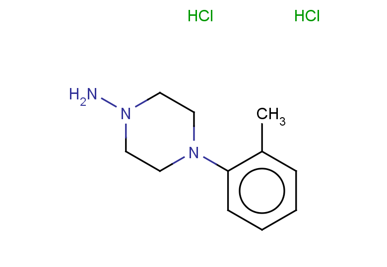 4-(2-methylphenyl)piperazin-1-amine dihydrochloride