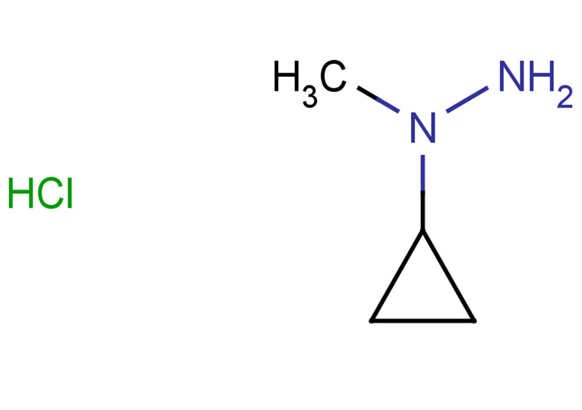 1-cyclopropyl-1-methylhydrazine hydrochloride