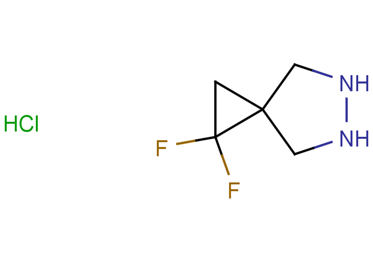 1,1-difluoro-5,6-diazaspiro[2.4]heptane hydrochloride