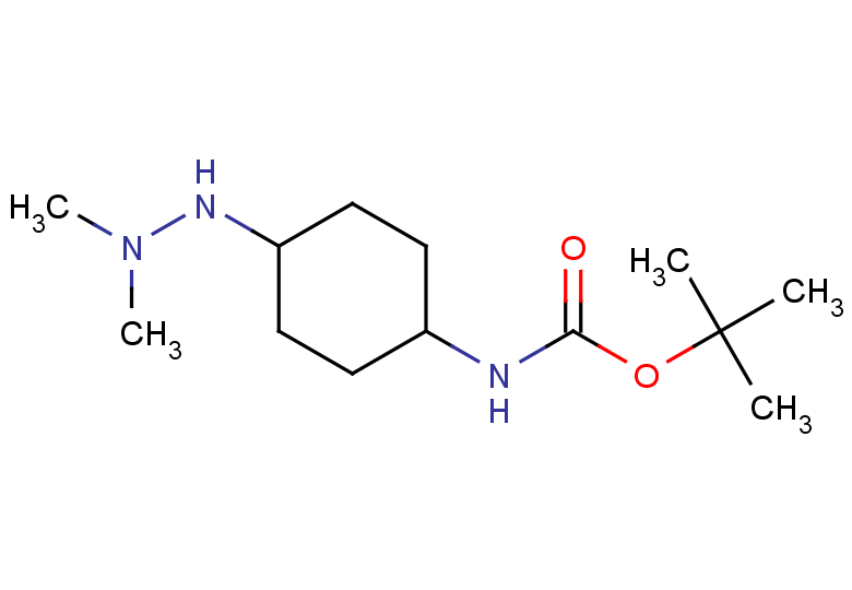 tert-butyl N-[4-(2,2-dimethylhydrazin-1-yl)cyclohexyl]carbamate