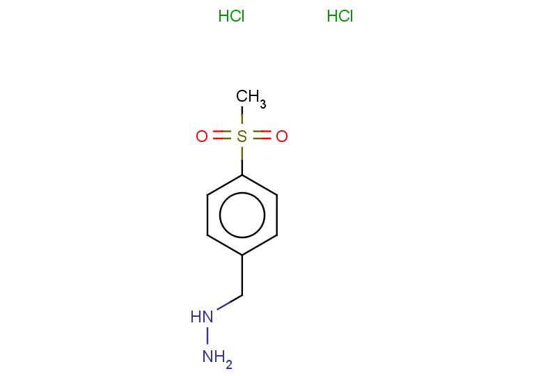 [(4-methanesulfonylphenyl)methyl]hydrazine dihydrochloride