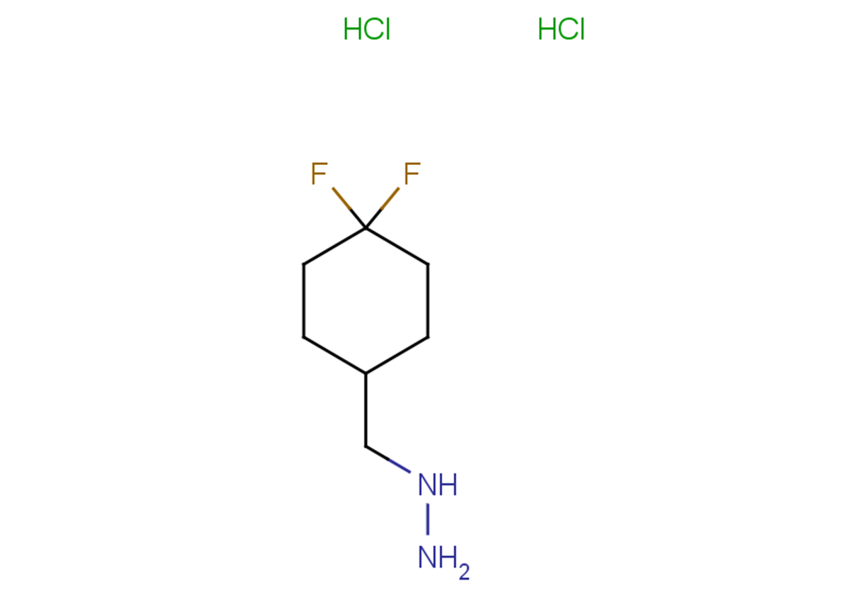 [(4,4-difluorocyclohexyl)methyl]hydrazine dihydrochloride