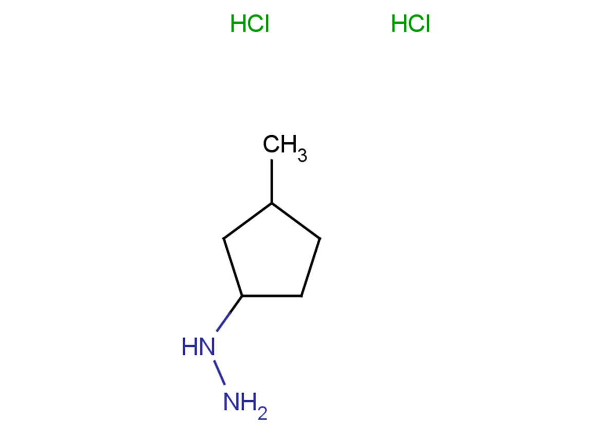 (3-methylcyclopentyl)hydrazine dihydrochloride