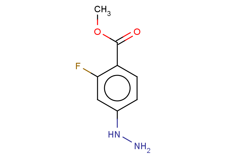 methyl 2-fluoro-4-hydrazinylbenzoate