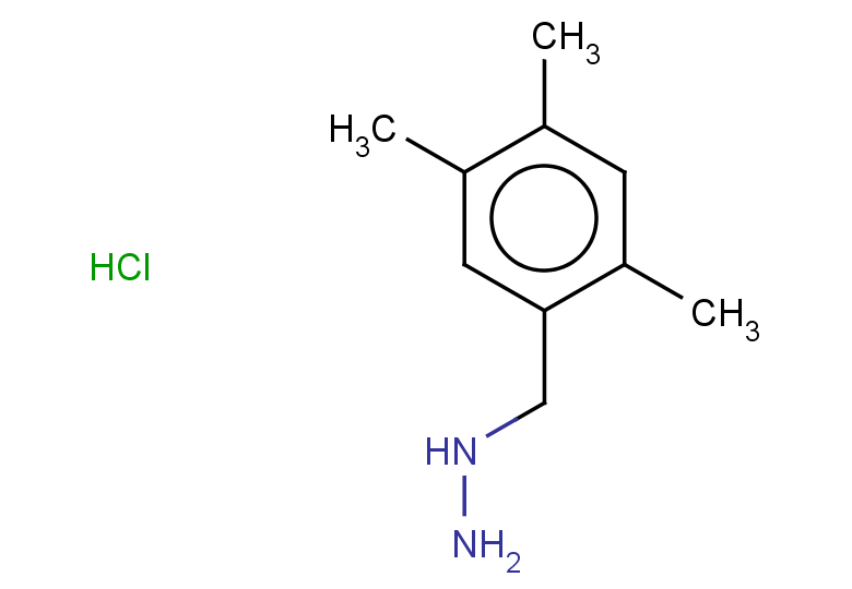 [(2,4,5-trimethylphenyl)methyl]hydrazine hydrochloride