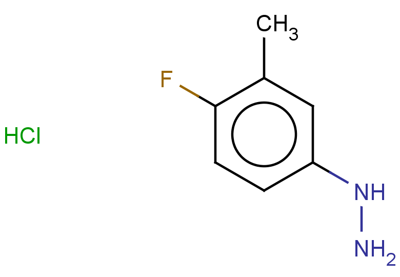 (4-fluoro-3-methylphenyl)hydrazine hydrochloride