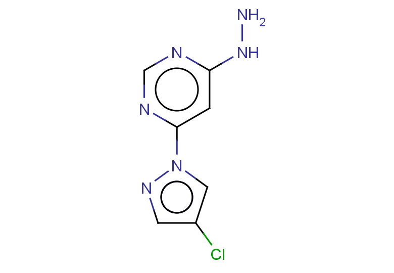 4-(4-chloro-1H-pyrazol-1-yl)-6-hydrazinylpyrimidine