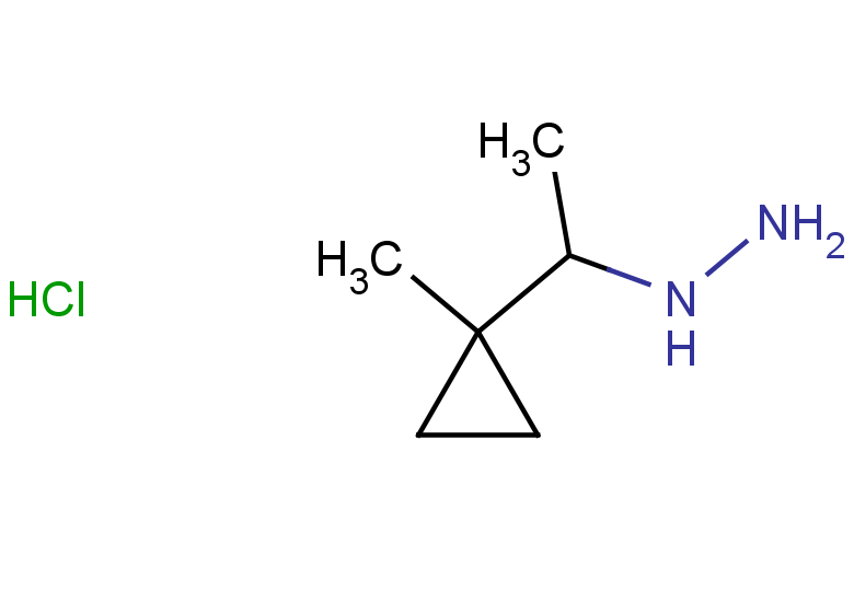 [1-(1-methylcyclopropyl)ethyl]hydrazine hydrochloride