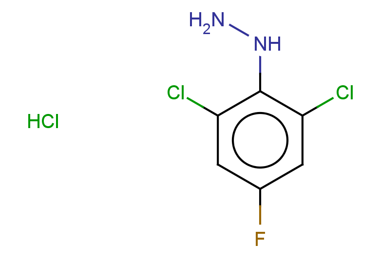 (2,6-dichloro-4-fluorophenyl)hydrazine hydrochloride