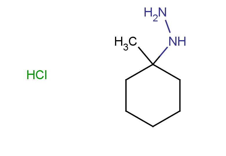 (1-methylcyclohexyl)hydrazine hydrochloride