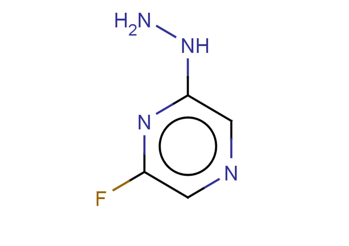 2-fluoro-6-hydrazinylpyrazine