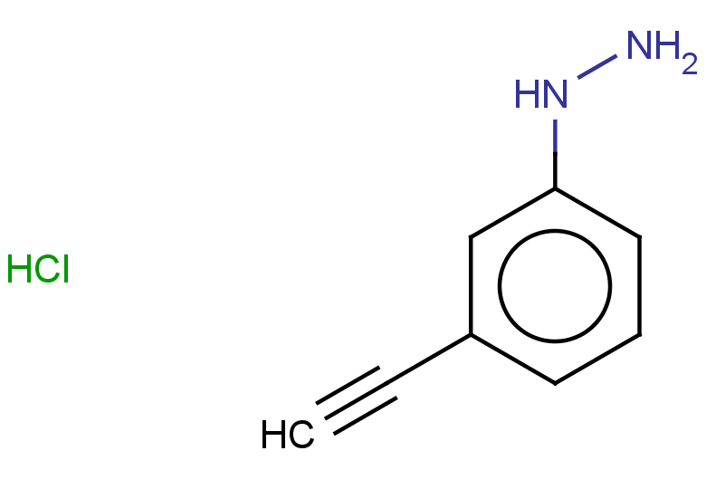 (3-ethynylphenyl)hydrazine hydrochloride