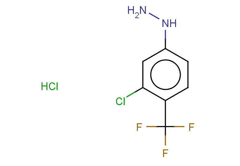 [3-chloro-4-(trifluoromethyl)phenyl]hydrazine hydrochloride