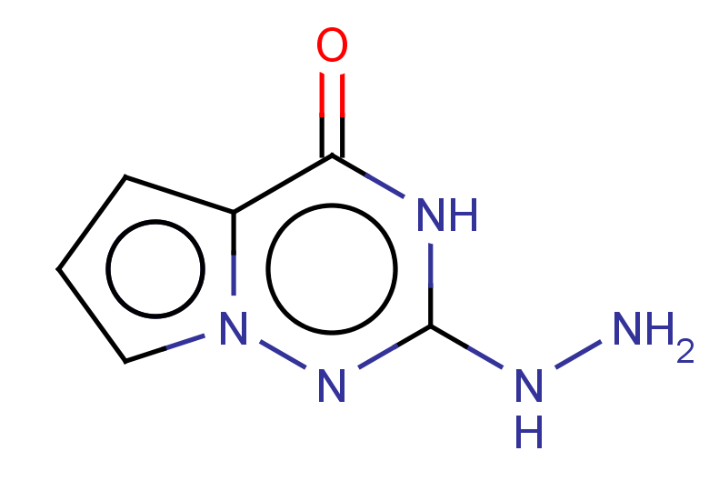 2-hydrazinyl-3H,4H-pyrrolo[2,1-f][1,2,4]triazin-4-one
