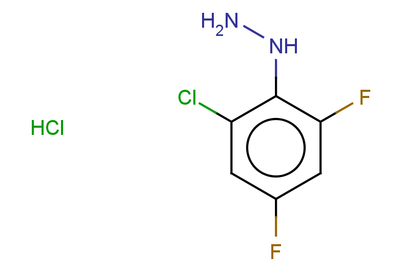 (2-chloro-4,6-difluorophenyl)hydrazine hydrochloride