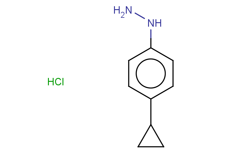 (4-cyclopropylphenyl)hydrazine hydrochloride