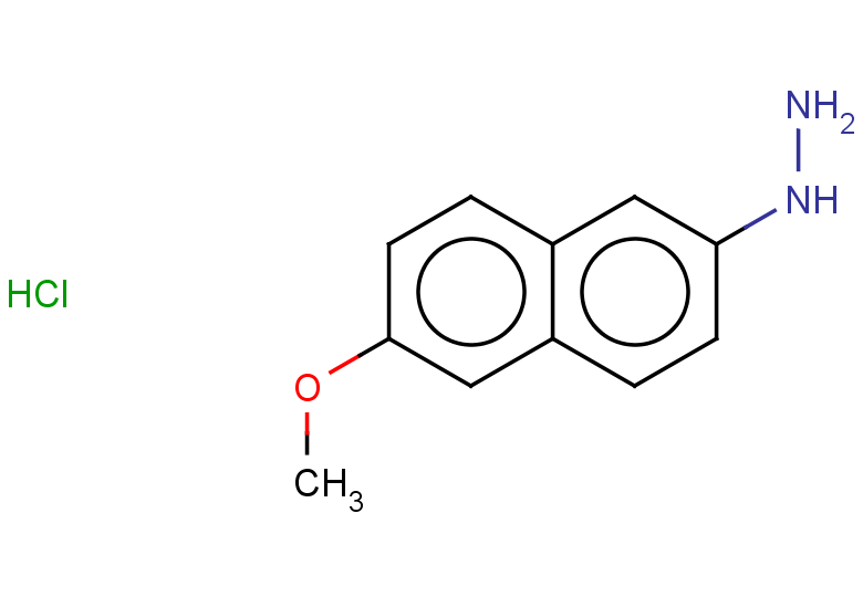 (6-methoxynaphthalen-2-yl)hydrazine hydrochloride
