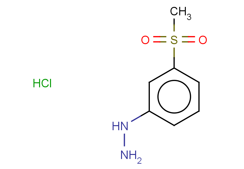(3-methanesulfonylphenyl)hydrazine hydrochloride
