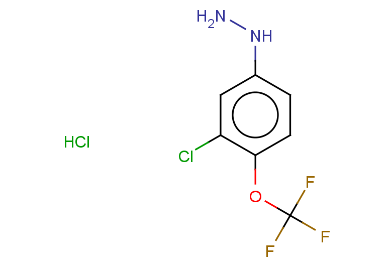 [3-chloro-4-(trifluoromethoxy)phenyl]hydrazine hydrochloride