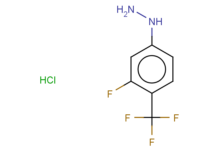 [3-fluoro-4-(trifluoromethyl)phenyl]hydrazine hydrochloride