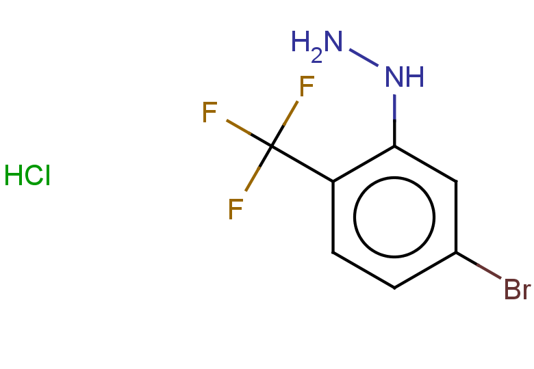 [5-bromo-2-(trifluoromethyl)phenyl]hydrazine hydrochloride