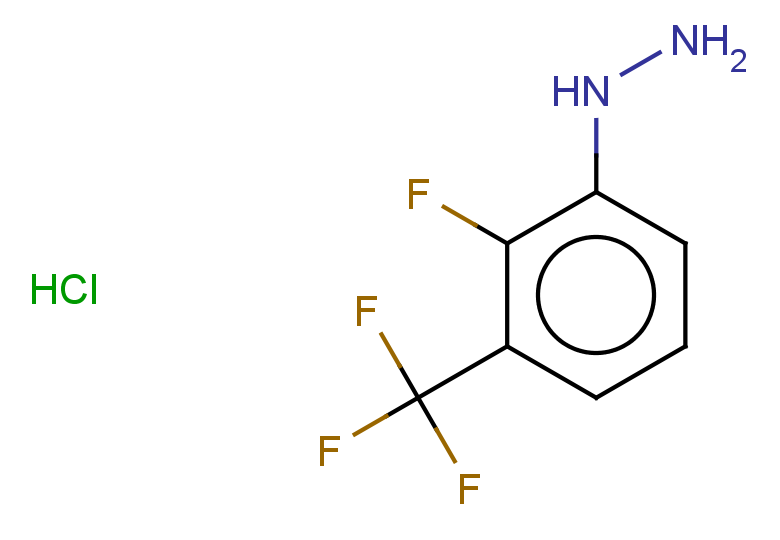 [2-fluoro-3-(trifluoromethyl)phenyl]hydrazine hydrochloride