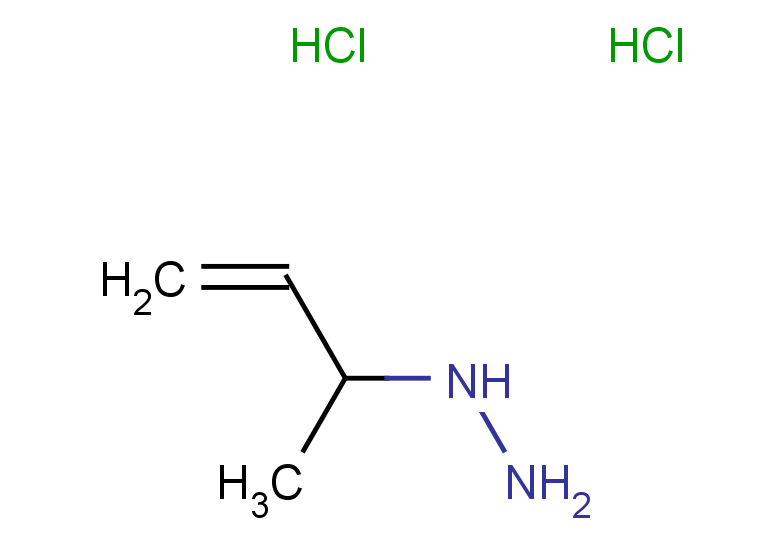 (but-3-en-2-yl)hydrazine dihydrochloride
