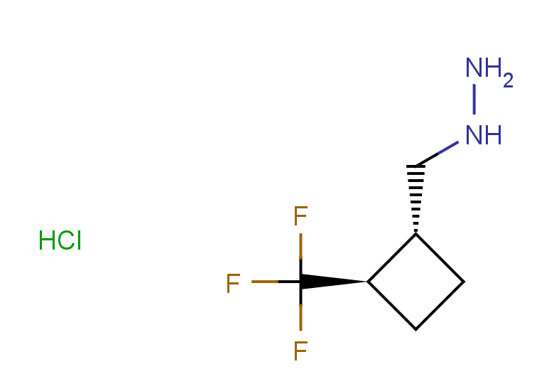 rac-{[(1R,2R)-2-(trifluoromethyl)cyclobutyl]methyl}hydrazine hydrochloride