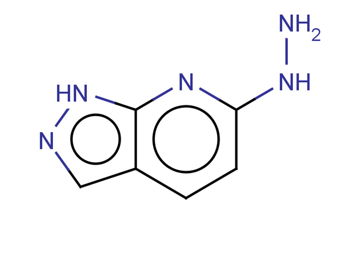 {1H-pyrazolo[3,4-b]pyridin-6-yl}hydrazine