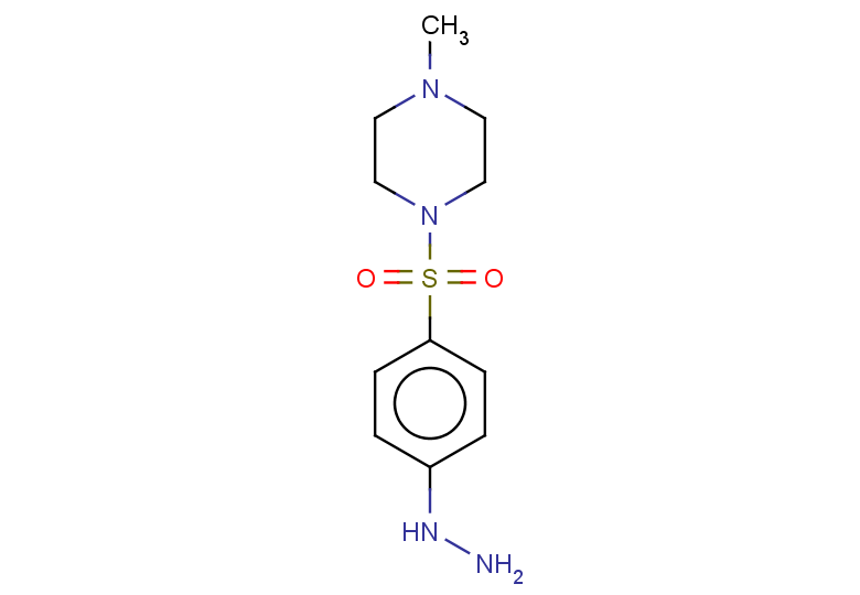 1-(4-hydrazinylbenzenesulfonyl)-4-methylpiperazine