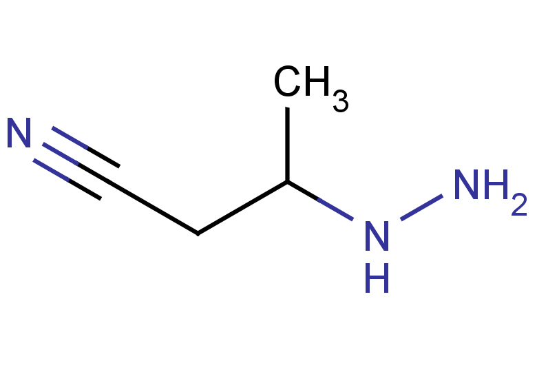 3-hydrazinylbutanenitrile