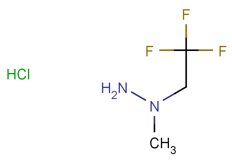 1-methyl-1-(2,2,2-trifluoroethyl)hydrazine hydrochloride