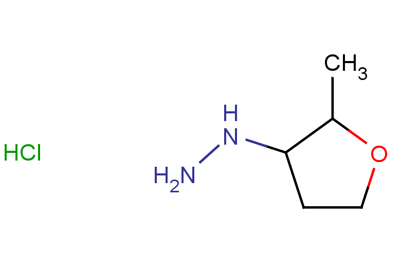 (2-methyloxolan-3-yl)hydrazine hydrochloride