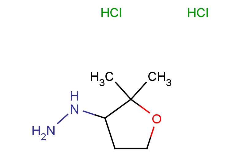 (2,2-dimethyloxolan-3-yl)hydrazine dihydrochloride