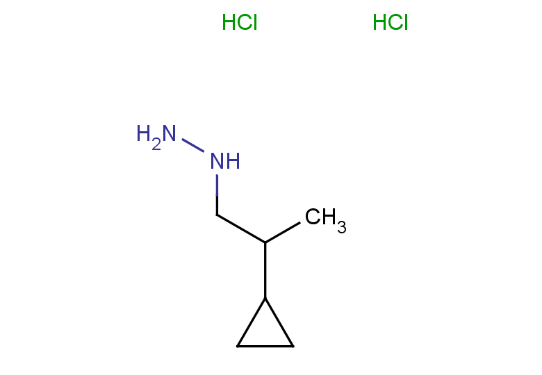 (2-cyclopropylpropyl)hydrazine dihydrochloride